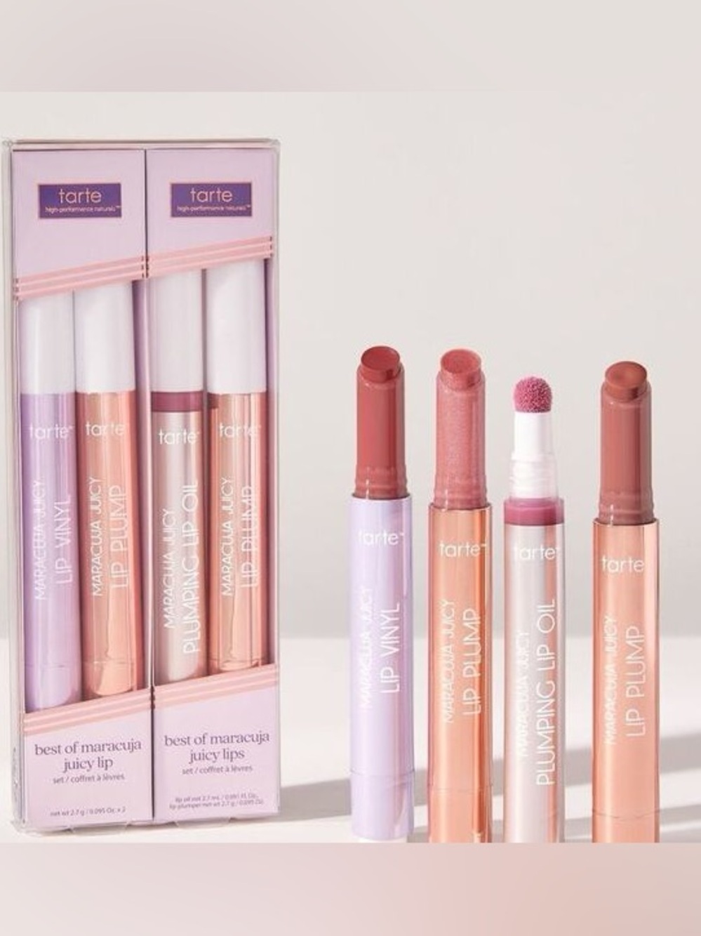 TARTE LIMITED EDITION BEST OF MARACUJA JUICY LIP SET